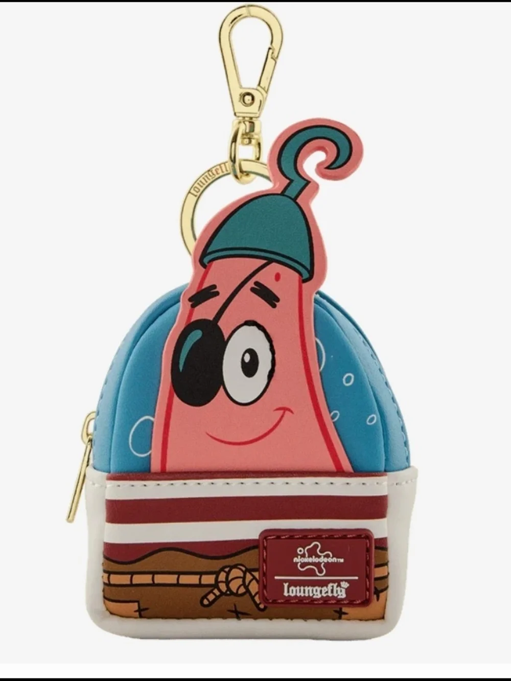 Loungefly SpongeBob SquarePants Mystery Mini Backpack Keychain.
